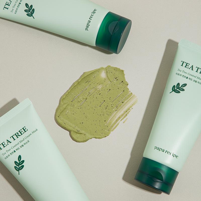 PapaRecipe Tea Tree Control Mud Cream Mask 100ml