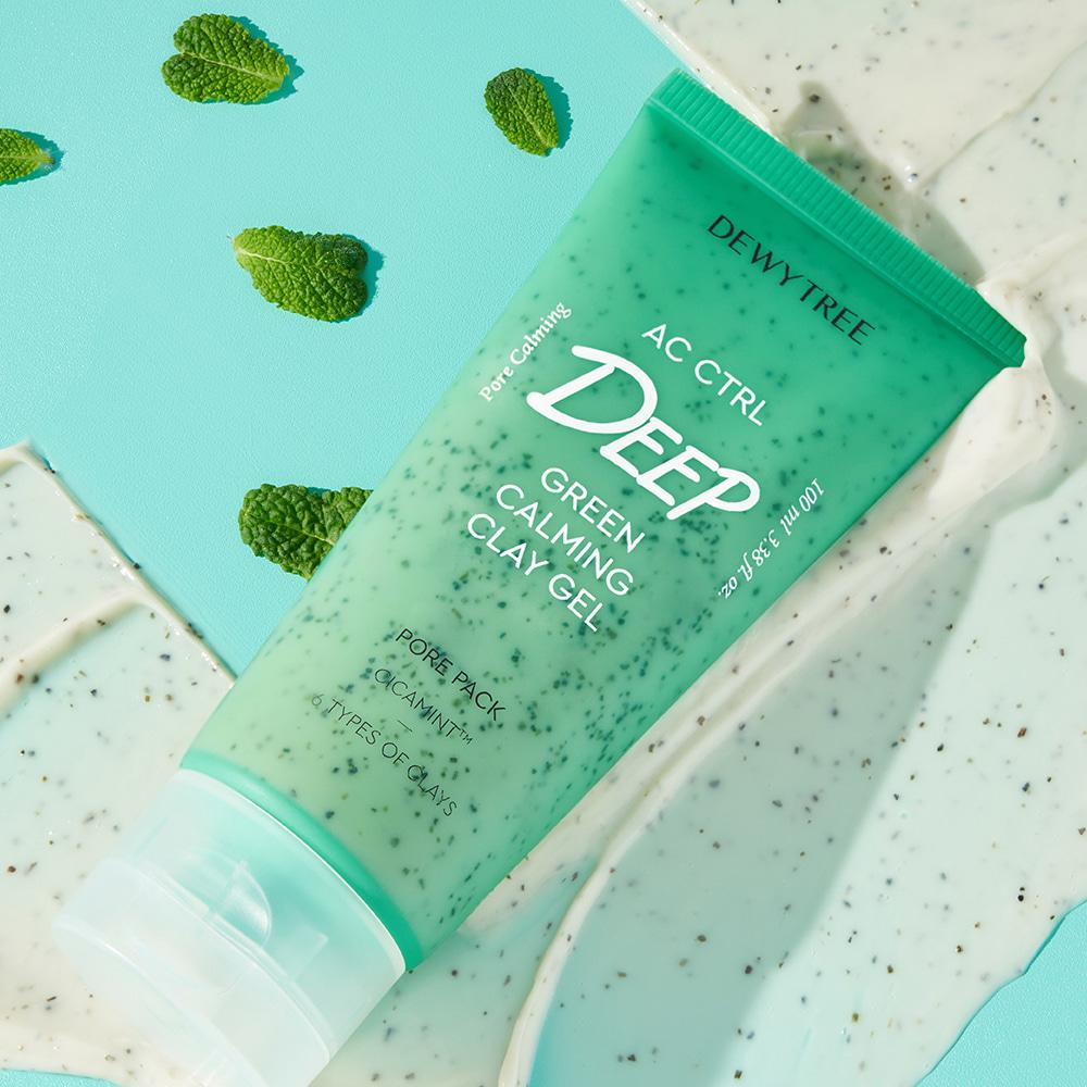 Dewytree AC CTRL DEEP GREEN CALMING CLAY GEL PORE PACK 100ml