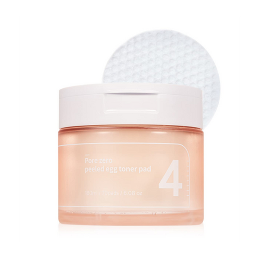 Numbuzin No.4 Pore Zero Peeled Egg Toner Pad 70Pads 180ml