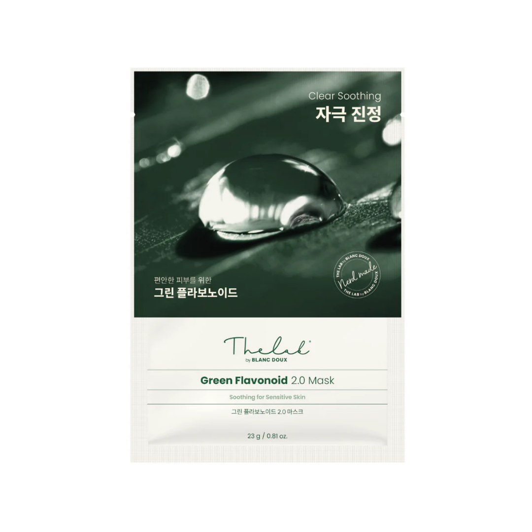 THE LAB By BLANC DOUX Green Flavonoid 2.0 Mask 1EA 23g