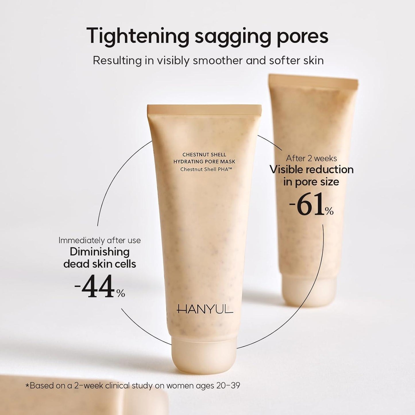 Hanyul Chestnut Shell Hydrating Pore Mask 100ml